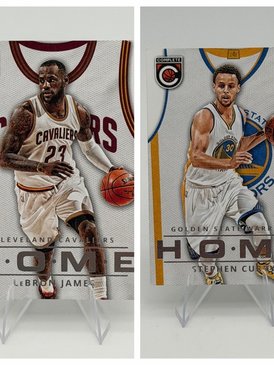 Panini Other - Steph Curry LeBron James Panini Home Set Lot 2015 2016 No 12 No 35 Cards